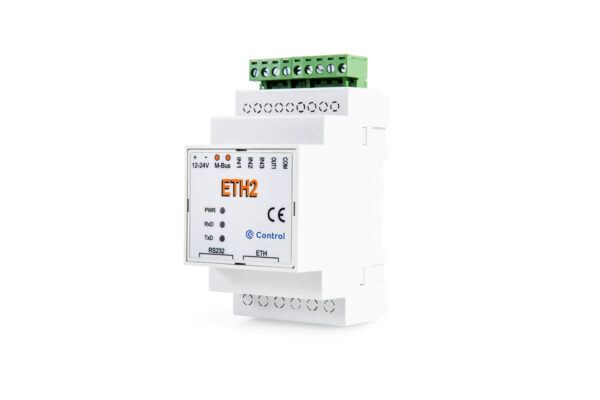 ETH2 - Konwerter standardu 10Base-T na M-Bus Master 10 oraz na RS232