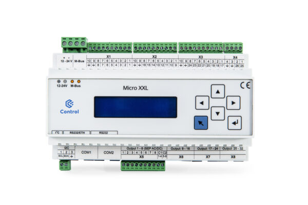 swobodnie programowalny sterownik - koncentrator danych pomiarowych MICRO-XXL-24-B