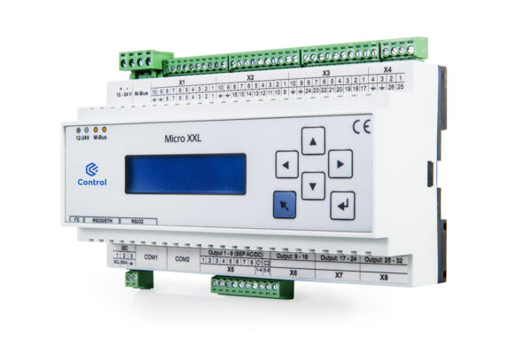 swobodnie programowalny sterownik - koncentrator danych pomiarowych MICRO-XXL-24-B